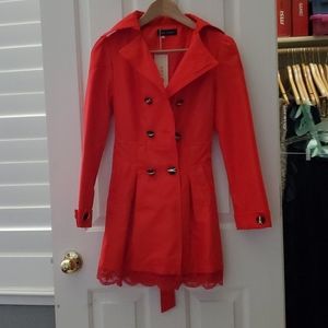 Bright Red Jacket